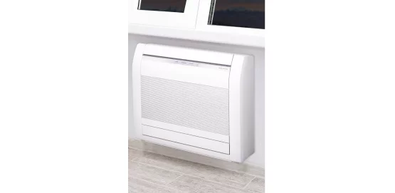 Напольные блоки мультисплит-системы General серии Flexible R32 KVCA имеют высокую вариативность монтажа